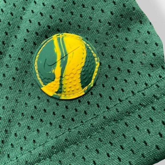 Nike Dri-Fit Mens Green/Black Plain Football Jersey size Large DV7364-341 New - Picture 5 of 10